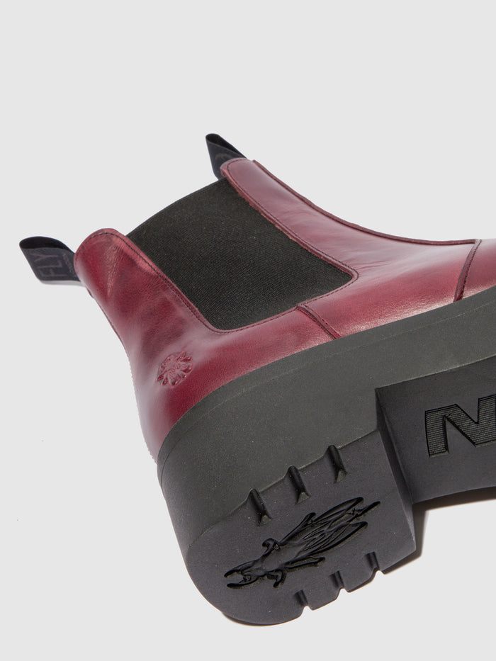 Flowfold Chelsea Ankle Boots MEDI789FLY RUG PURPLE