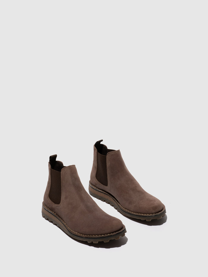 Flowfold Chelsea Ankle Boots MEFI113FLY TAUPE