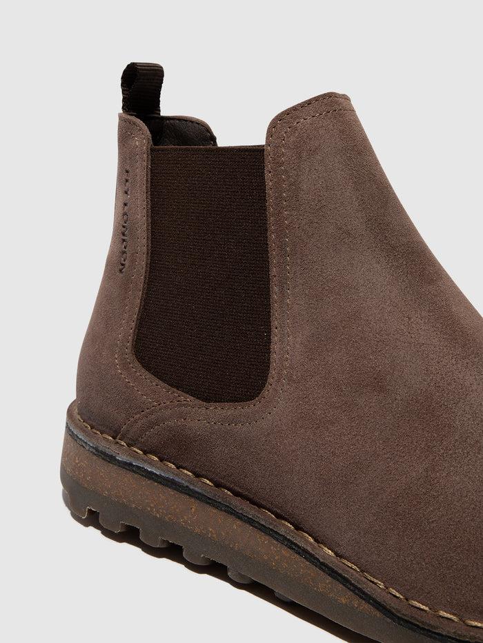 Flowfold Chelsea Ankle Boots MEFI113FLY TAUPE