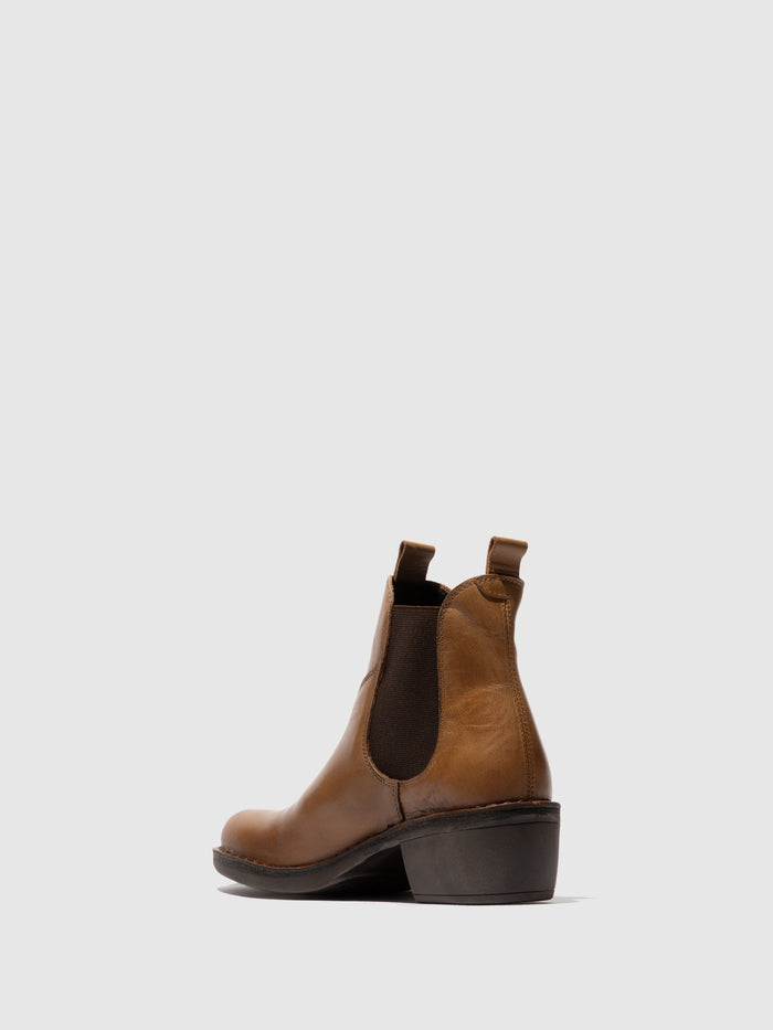 Flowfold Chelsea Ankle Boots MEME030FLY CAMEL