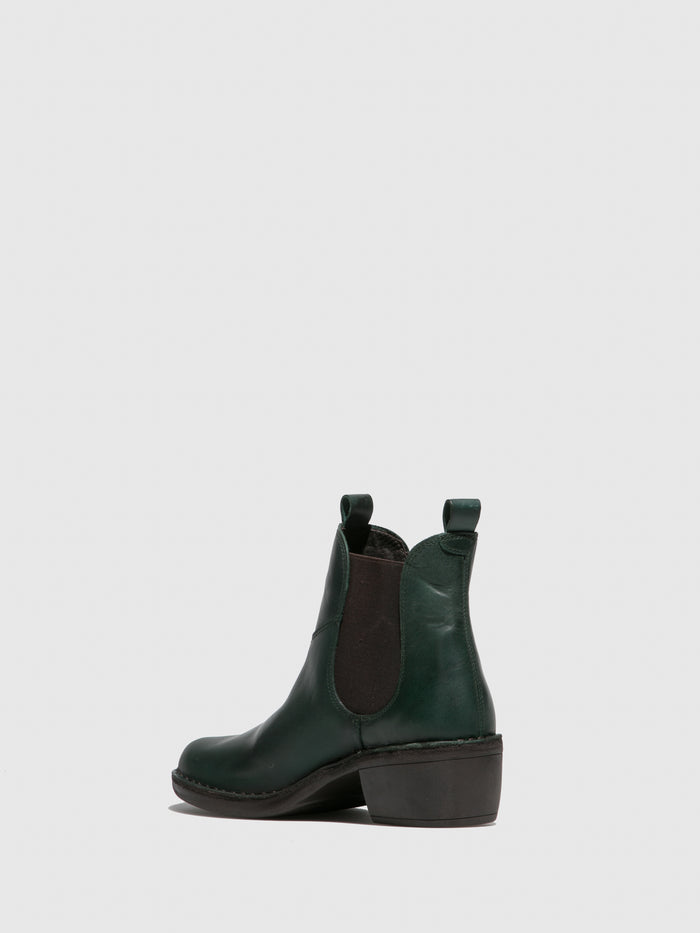 Flowfold Chelsea Ankle Boots MEME030FLY RUG PETROL