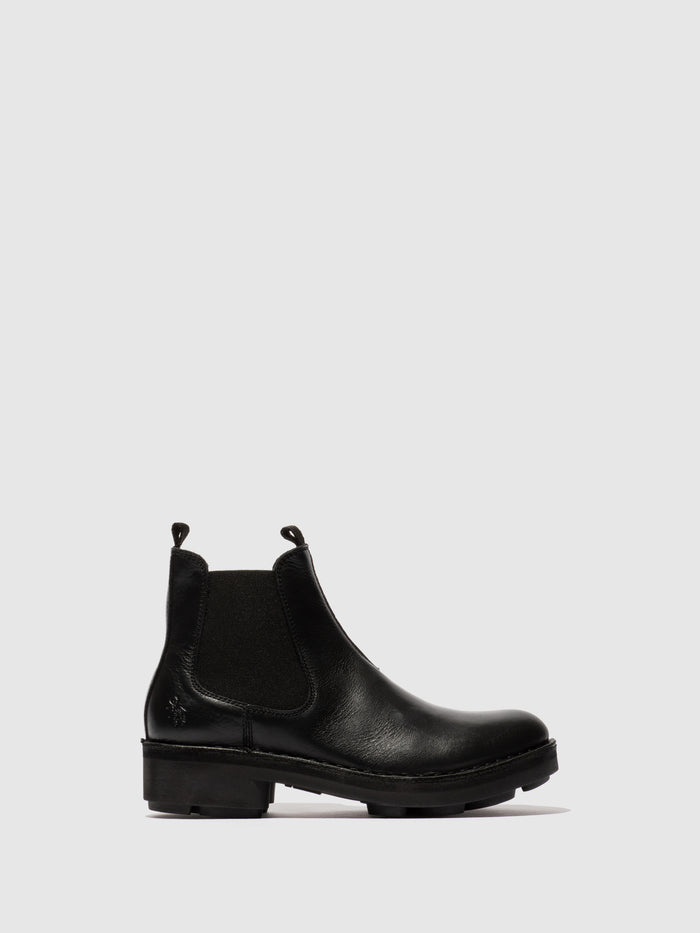 flowfold Chelsea Ankle Boots NOLL127FLY BLACK