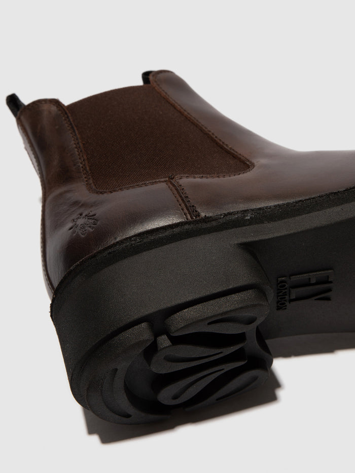 Flowfold Chelsea Ankle Boots NOLL127FLY DK. BROWN