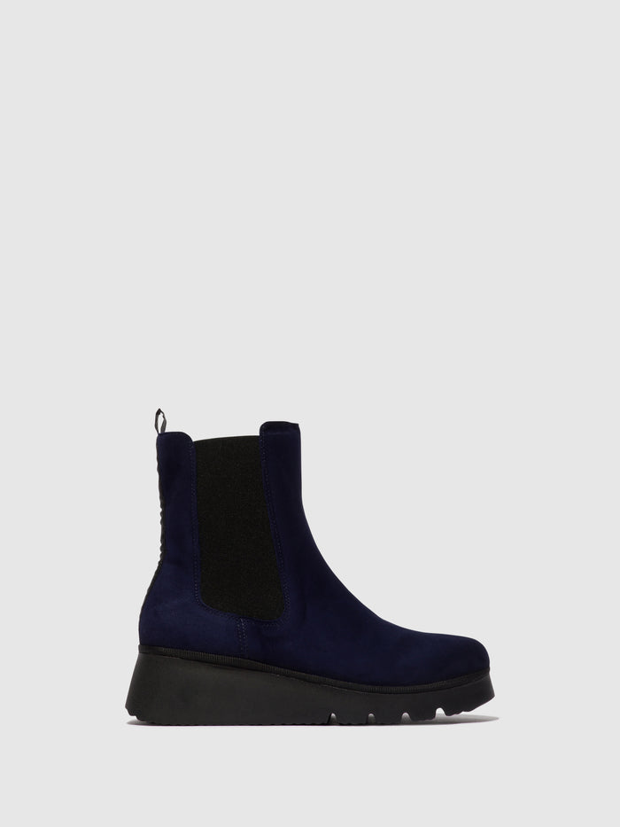 flowfold Chelsea Ankle Boots PATY405FLY NAVY