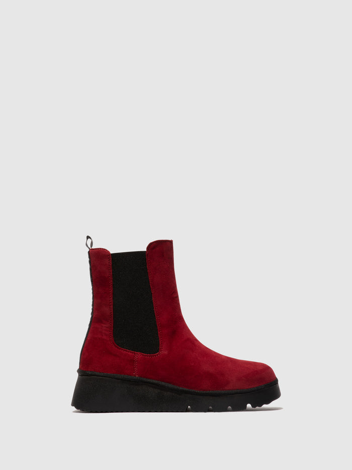 flowfold Chelsea Ankle Boots PATY405FLY RED