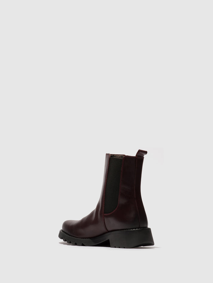 Flowfold Chelsea Ankle Boots RAFY332FLY WINE