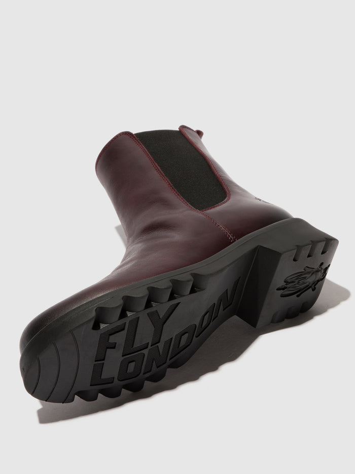 Flowfold Chelsea Ankle Boots RAFY332FLY WINE