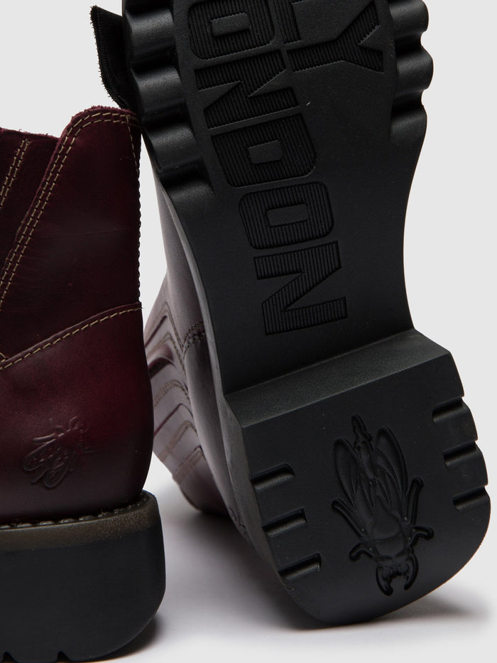 Flowfold Chelsea Ankle Boots RALT541FLY PURPLE