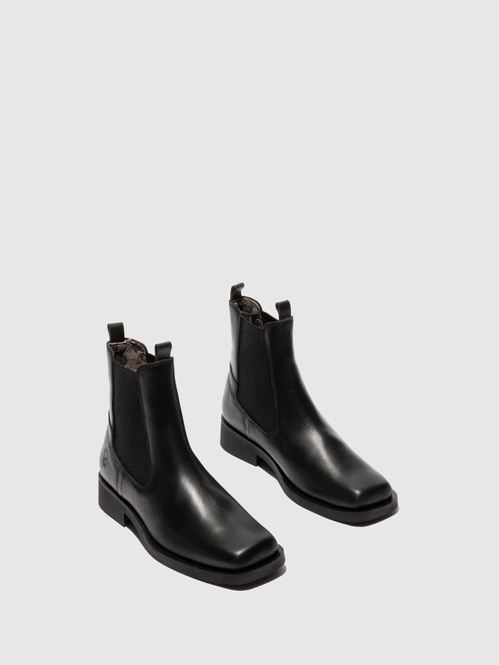 Flowfold Chelsea Ankle Boots RECH325FLY BLACK