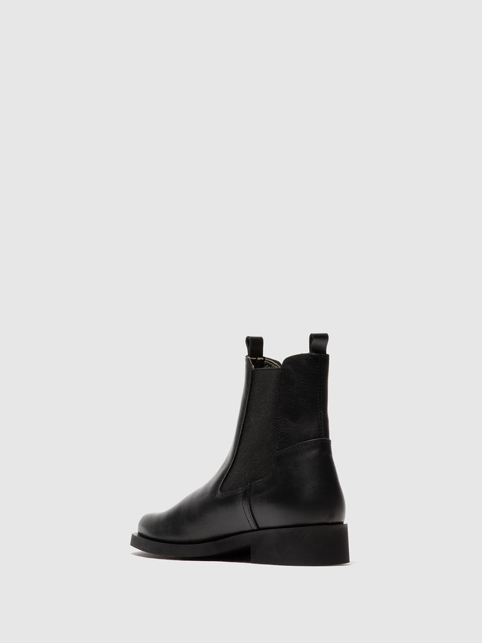 Flowfold Chelsea Ankle Boots RECH325FLY BLACK