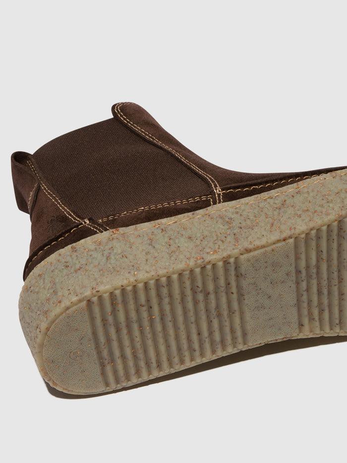 Flowfold Chelsea Ankle Boots ROOP541FLY MOCCA