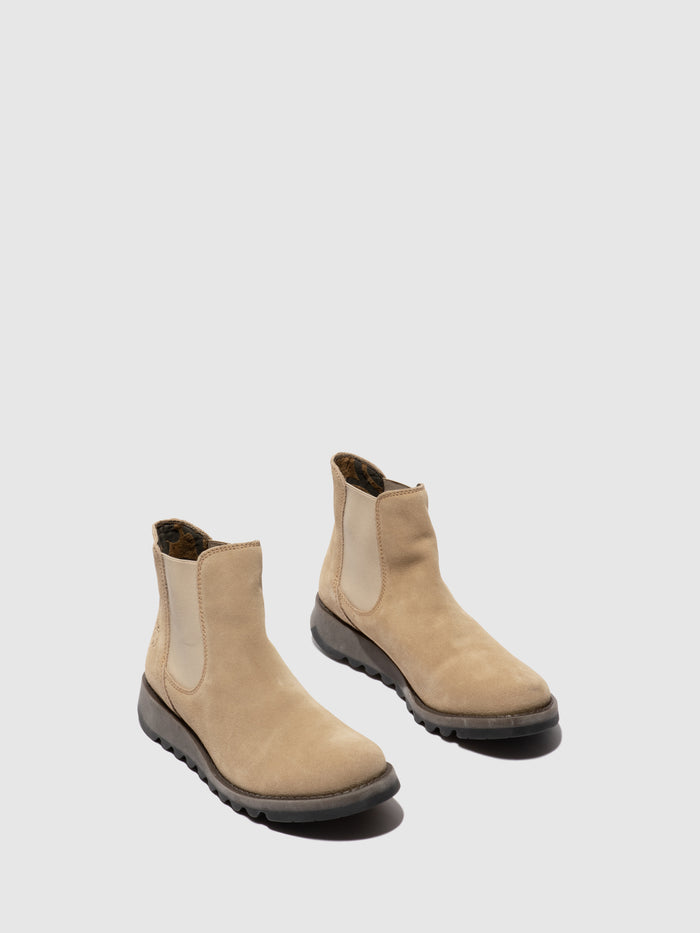 Flowfold Chelsea Ankle Boots SALV BISCUIT