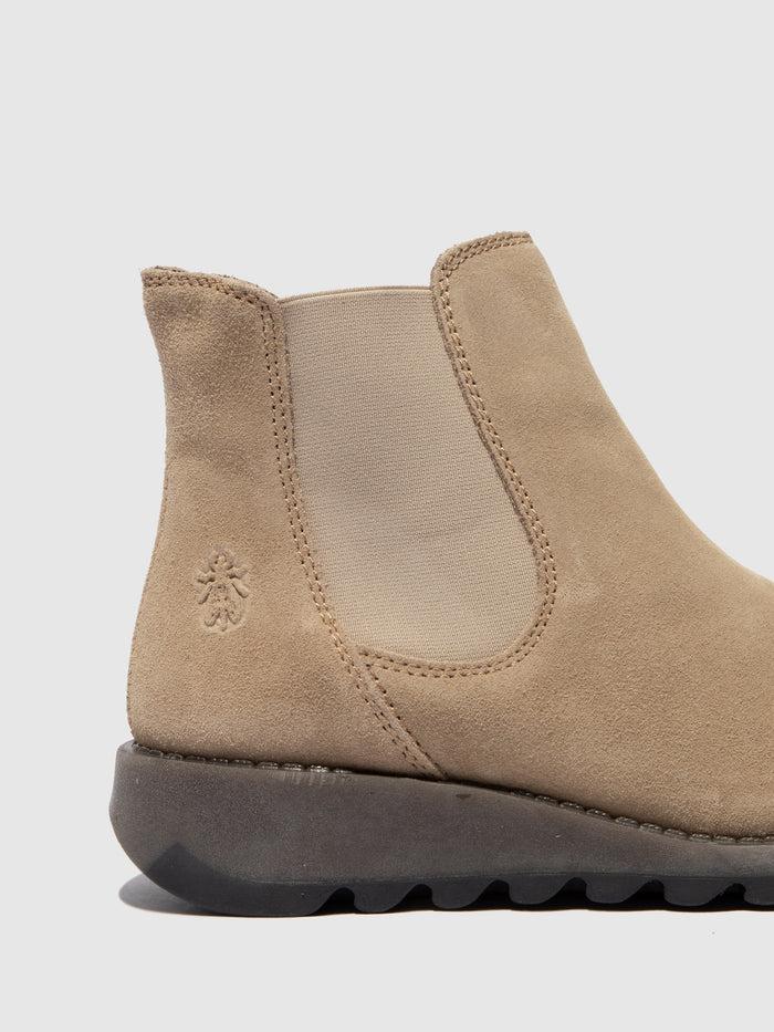 Flowfold Chelsea Ankle Boots SALV BISCUIT