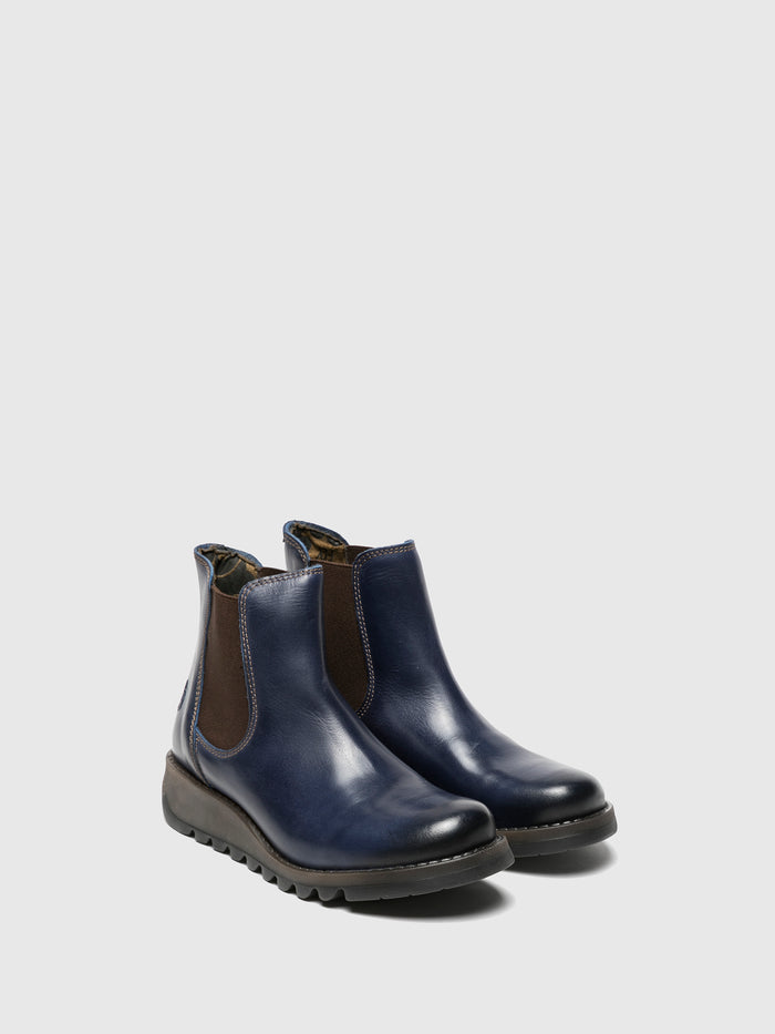 Flowfold Chelsea Ankle Boots SALV BLUE