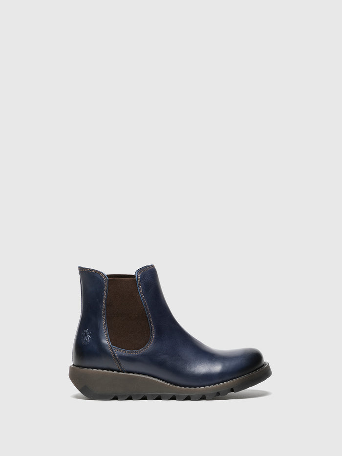 flowfold Chelsea Ankle Boots SALV BLUE