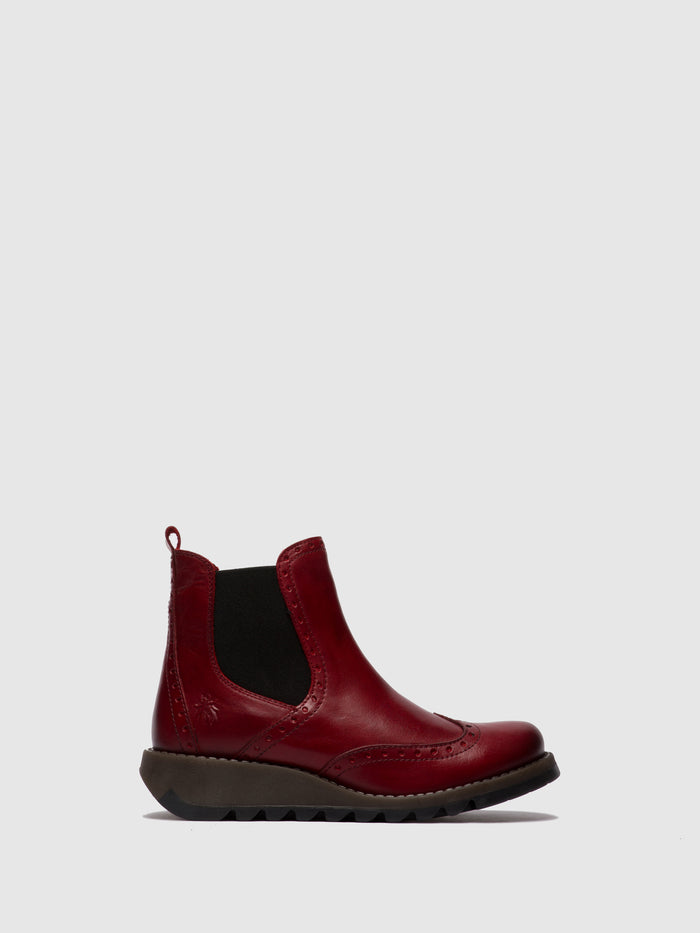 flowfold Chelsea Ankle Boots SONO523FLY RED