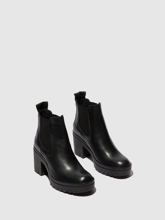 Flowfold Chelsea Ankle Boots TOPE520FLY BLACK