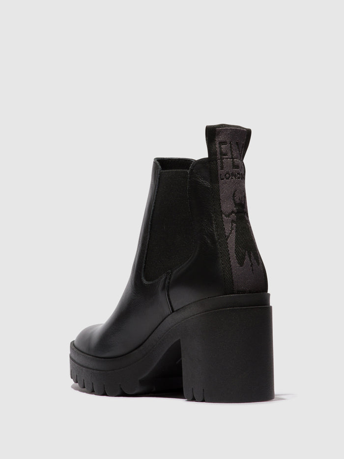 Flowfold Chelsea Ankle Boots TOPE520FLY BLACK