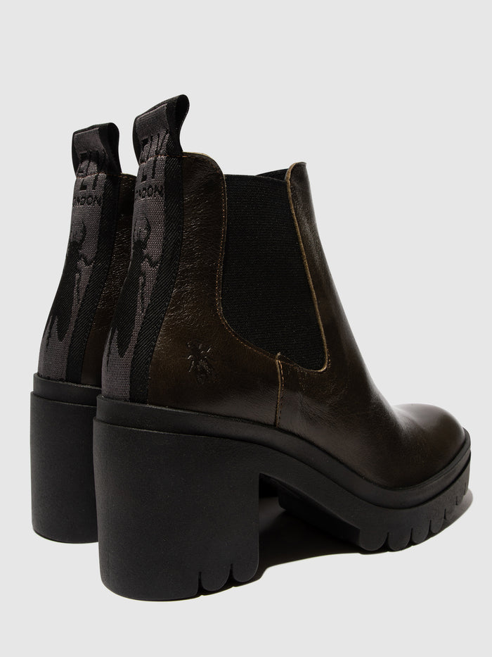 Flowfold Chelsea Ankle Boots TOPE520FLY SLUDGE