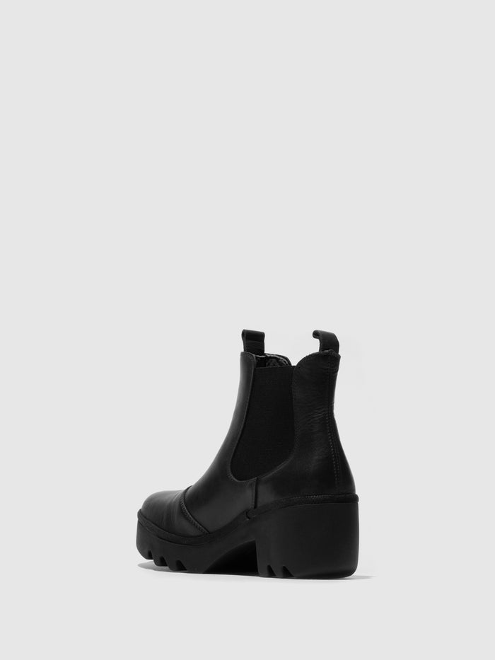 Flowfold Chelsea Ankle Boots TRIG514FLY BLACK