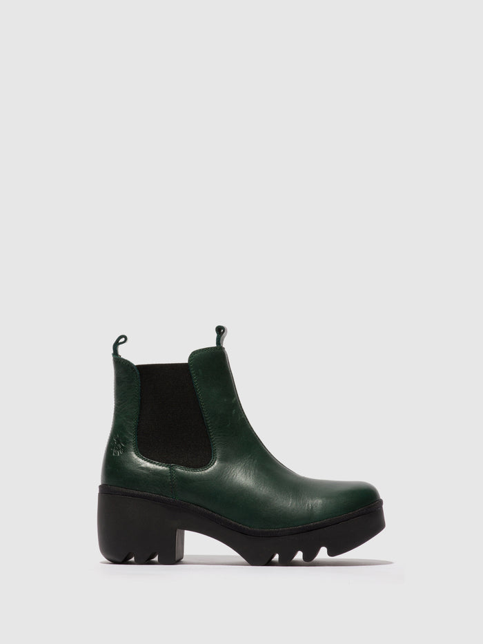 flowfold Chelsea Ankle Boots TRIG514FLY PETROL