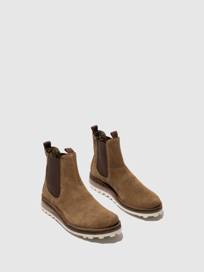 Flowfold Chelsea Ankle Boots TUVI29FLY ELEPHANT