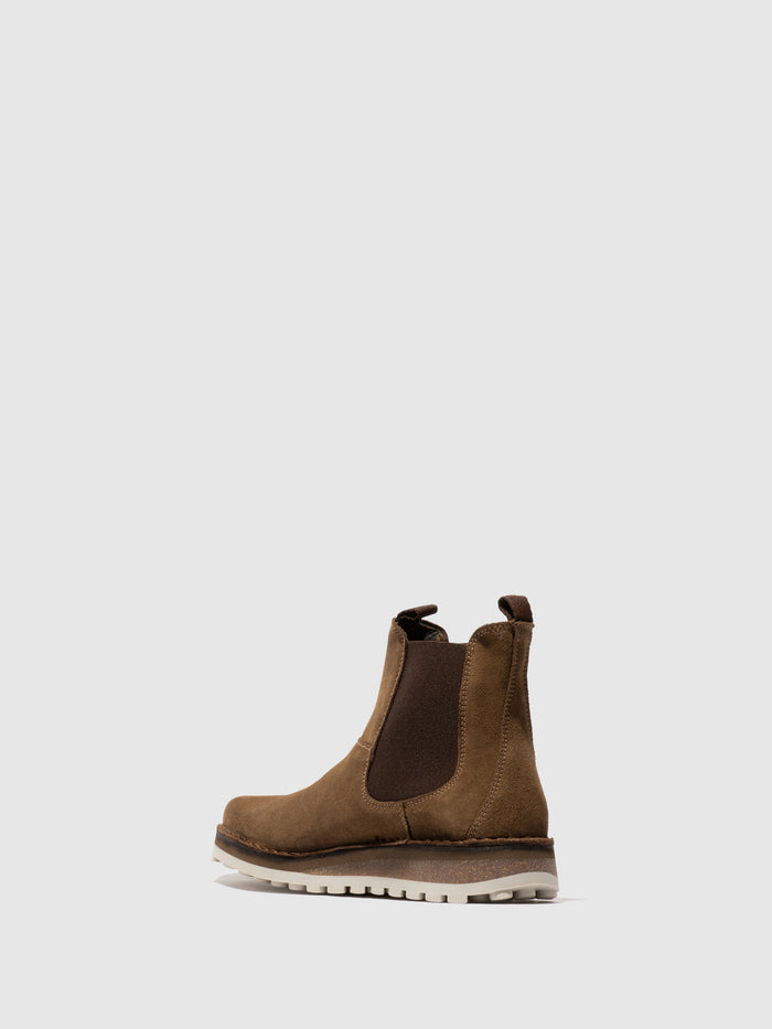 Flowfold Chelsea Ankle Boots TUVI29FLY ELEPHANT