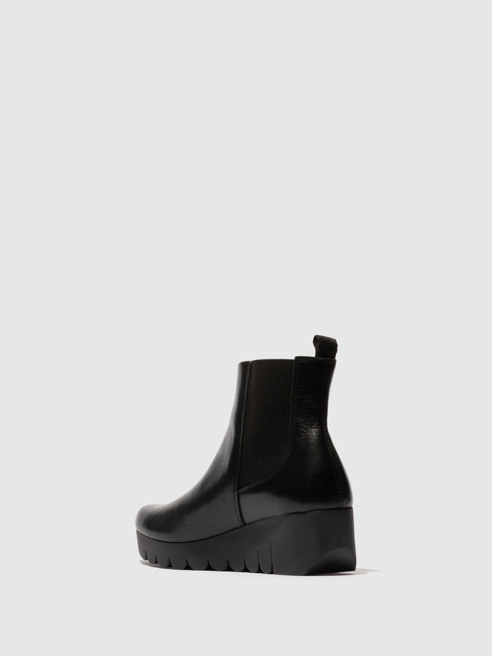 Flowfold Chelsea Ankle Boots VAZE177FLY BLACK