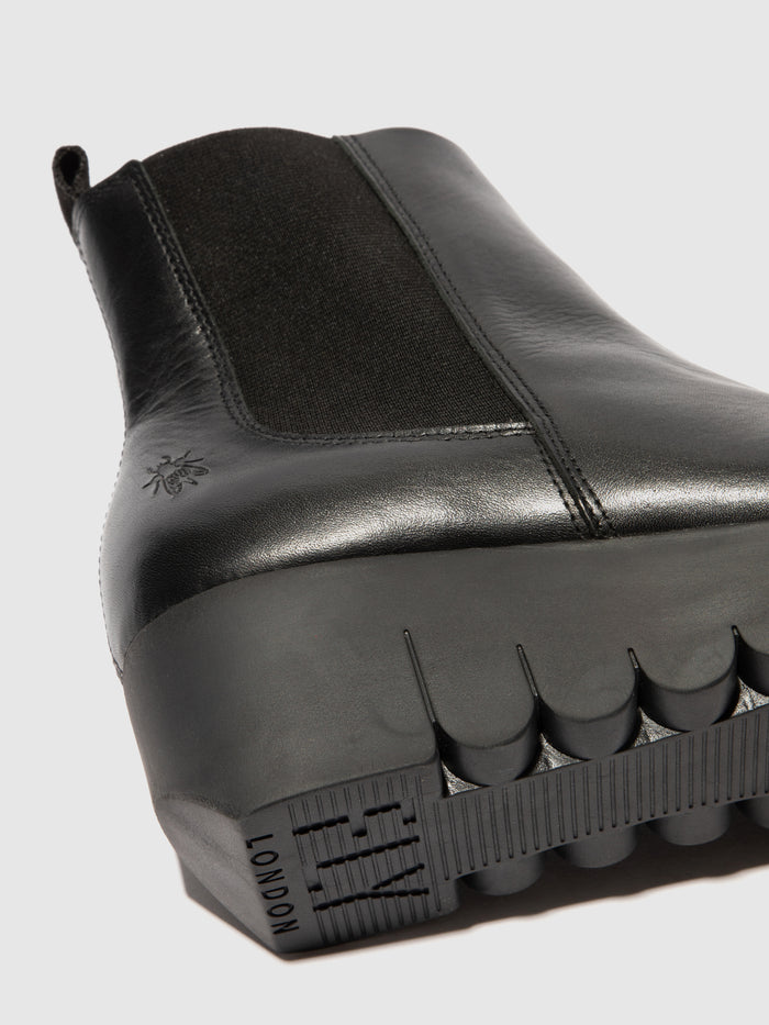 Flowfold Chelsea Ankle Boots VAZE177FLY BLACK