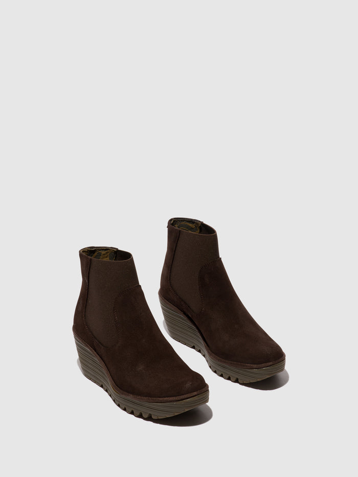 Flowfold Chelsea Ankle Boots YADE398FLY EXPRESSO