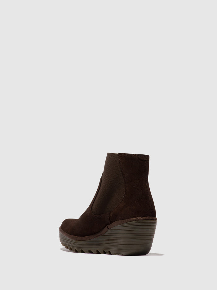 Flowfold Chelsea Ankle Boots YADE398FLY EXPRESSO