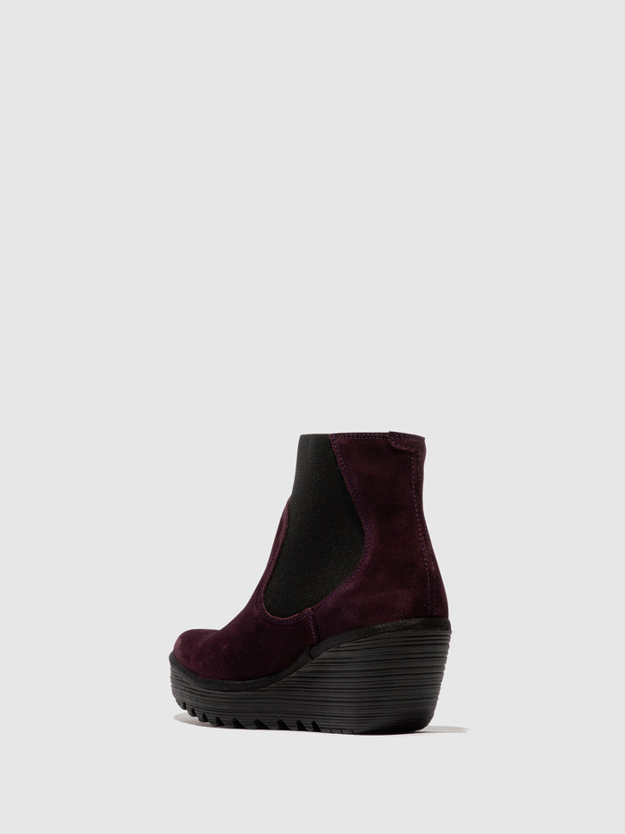 Flowfold Chelsea Ankle Boots YADE398FLY PURPLE