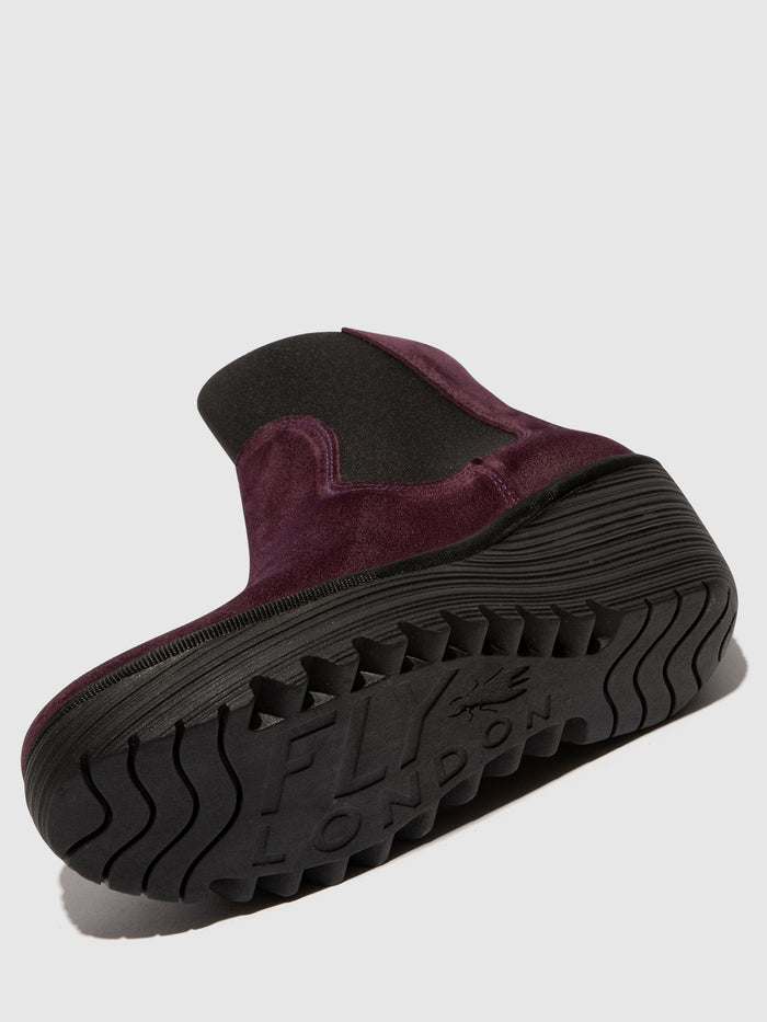 Flowfold Chelsea Ankle Boots YADE398FLY PURPLE