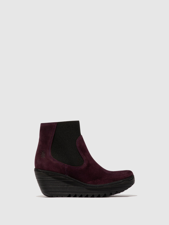 flowfold Chelsea Ankle Boots YADE398FLY PURPLE