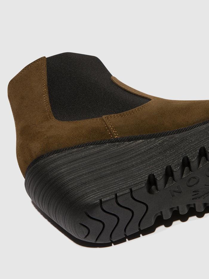 Flowfold Chelsea Ankle Boots YADE398FLY SLUDGE