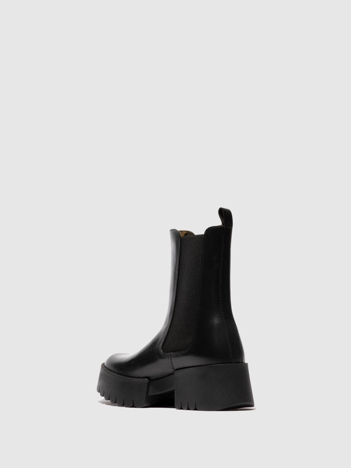Flowfold Chelsea Boots EREL007FLY BLACK