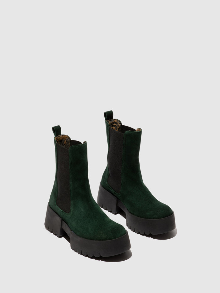 Flowfold Chelsea Boots EREL007FLY GREEN FOREST