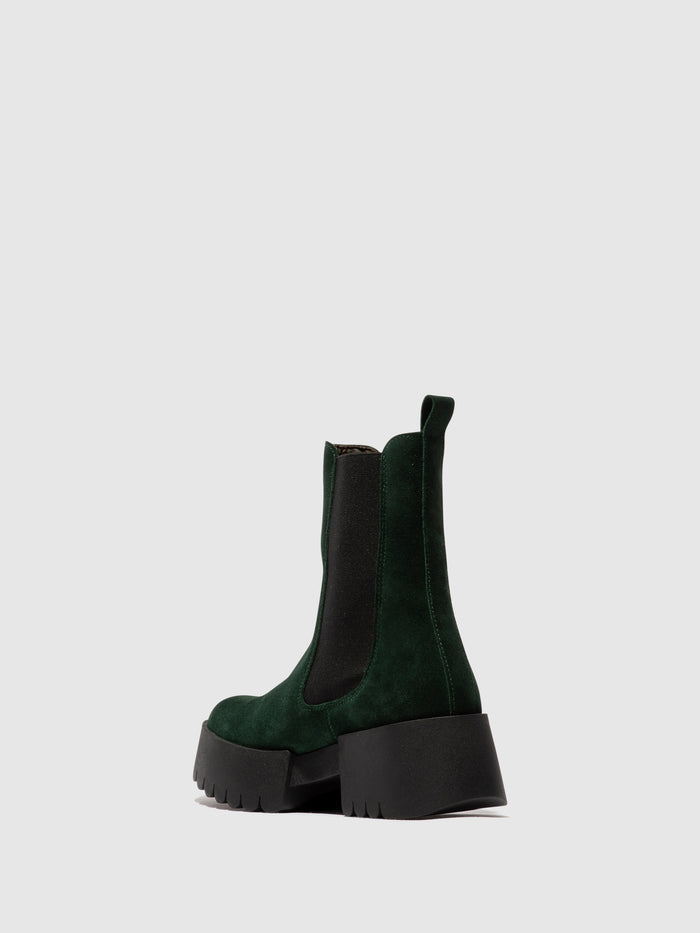 Flowfold Chelsea Boots EREL007FLY GREEN FOREST