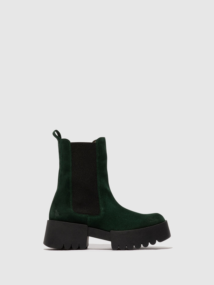 flowfold Chelsea Boots EREL007FLY GREEN FOREST