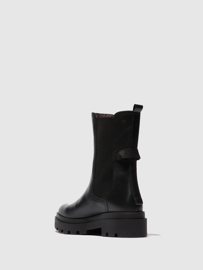 Flowfold Chelsea Boots JUDY819FLY NAPPA BLACK