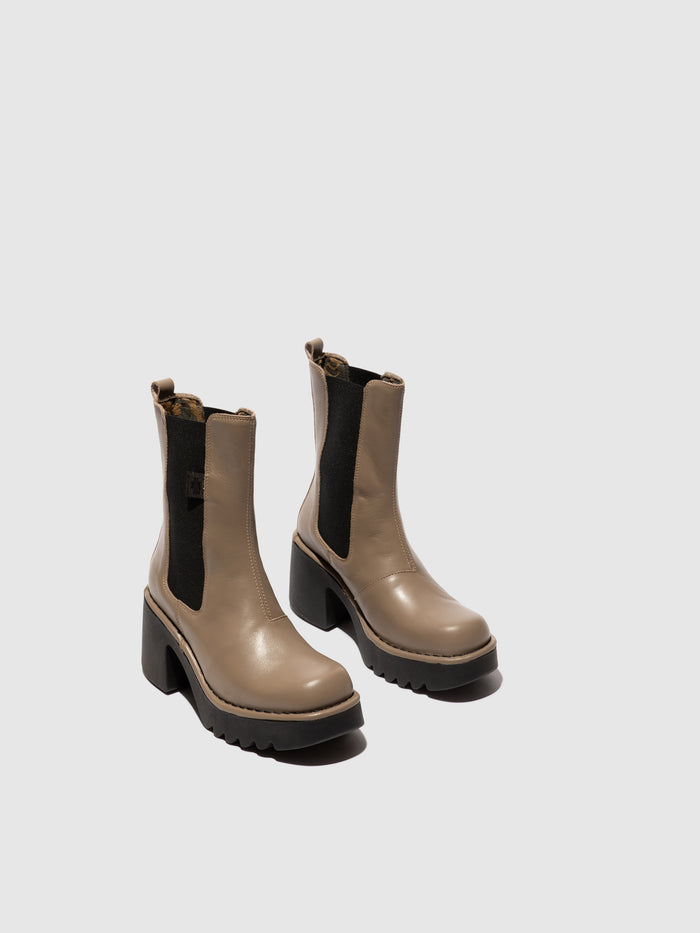 Flowfold Chelsea Boots MOYA25FLY TAUPE