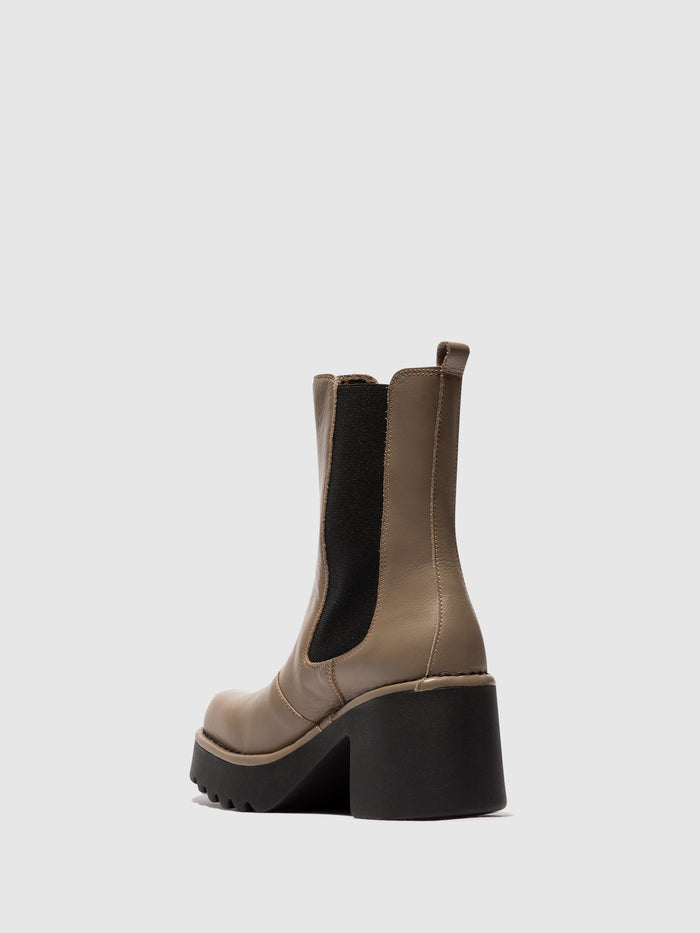 Flowfold Chelsea Boots MOYA25FLY TAUPE