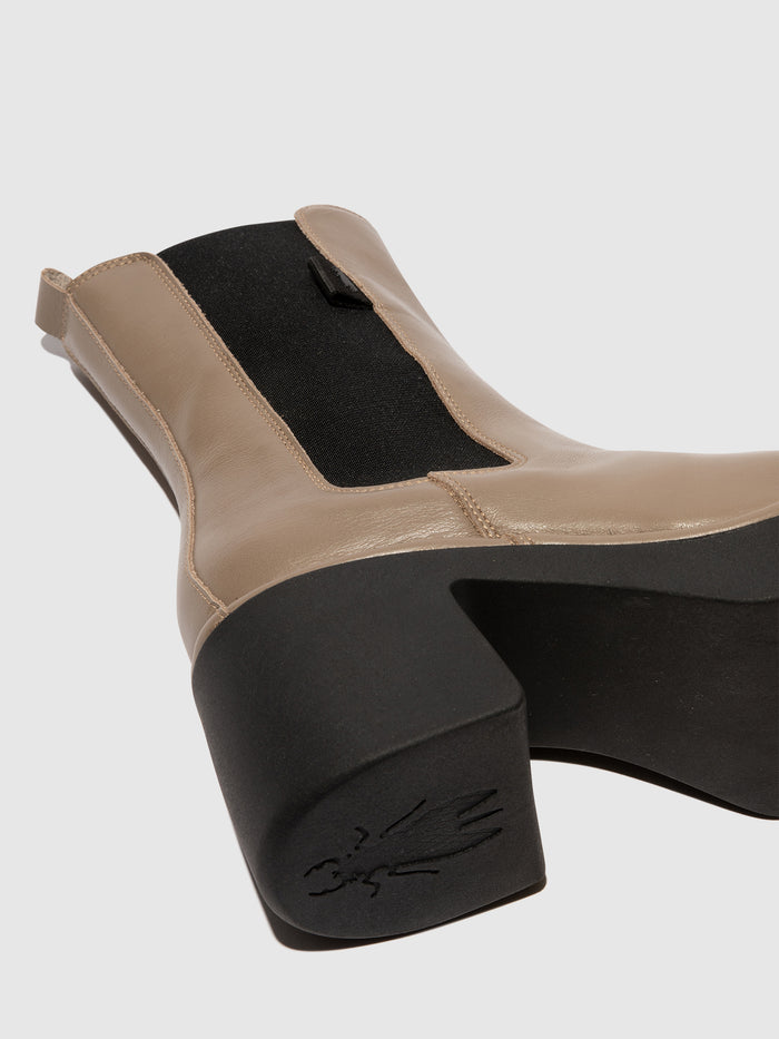 Flowfold Chelsea Boots MOYA25FLY TAUPE