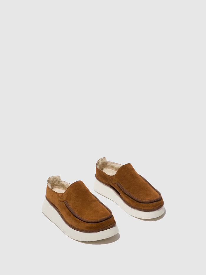 Flowfold Closed Shoes CEZE361FLY COGNAC