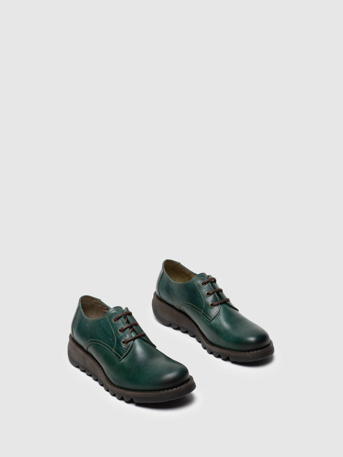 Flowfold Derby Shoes SIMB389FLY PETROL