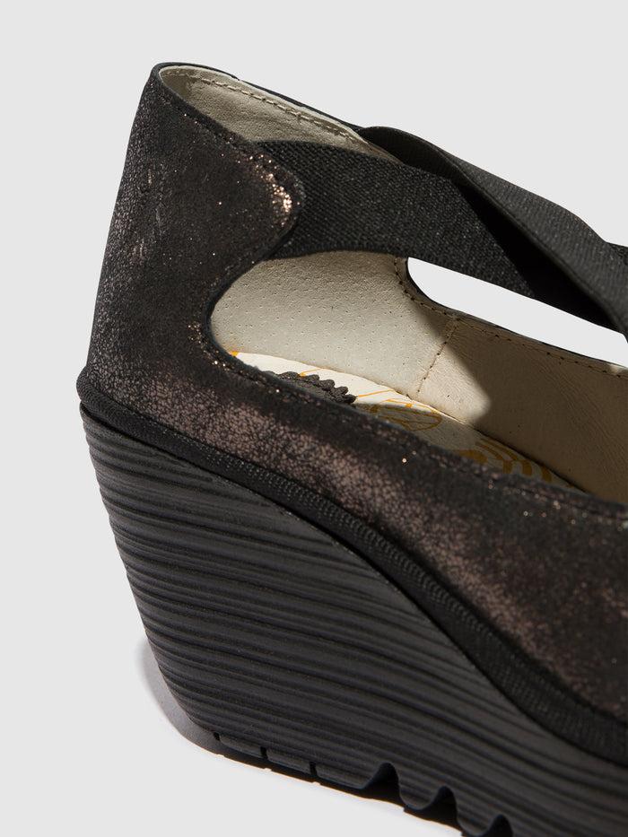 Flowfold Elasticated Shoes YOLY402FLY GRAPHITE