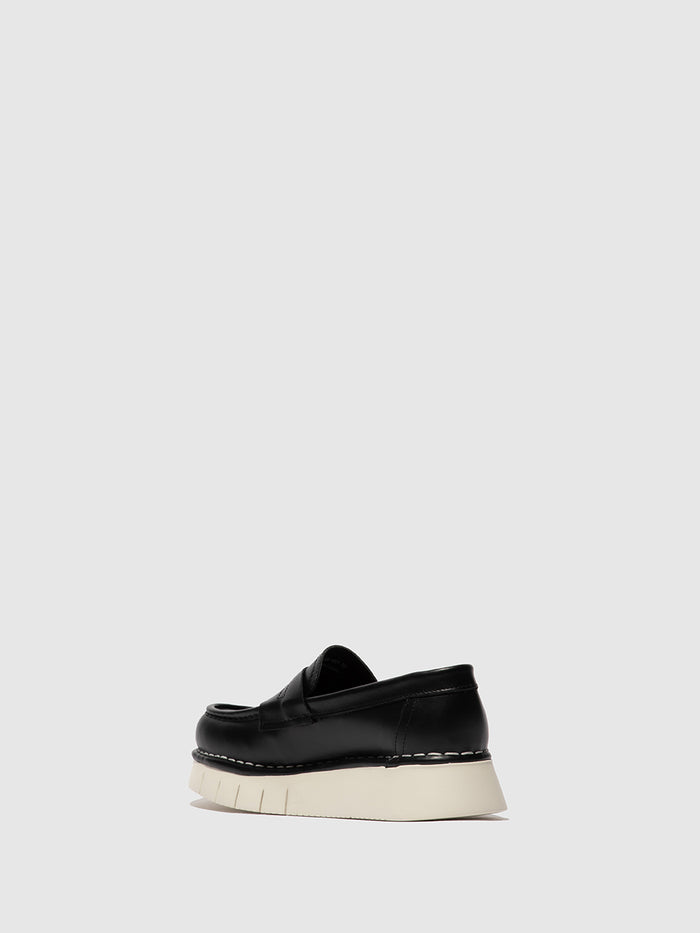 Flowfold Flat Ankle Boots IKER246FLY TUNDER BLACK
