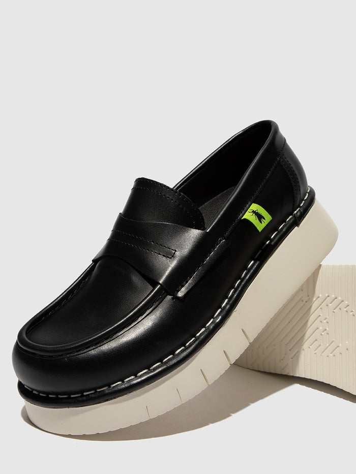 Flowfold Flat Ankle Boots IKER246FLY TUNDER BLACK