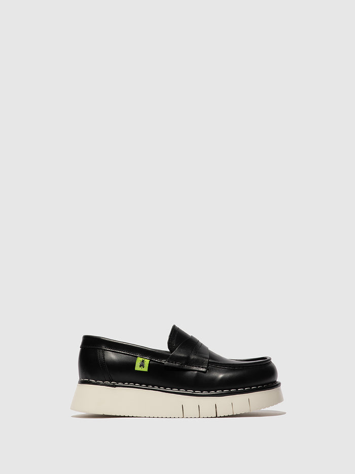 flowfold Flat Ankle Boots IKER246FLY TUNDER BLACK