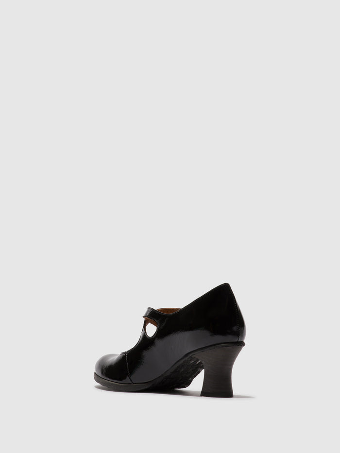 Flowfold Heel Shoes BAIV276FLY NAPPALAK BLACK